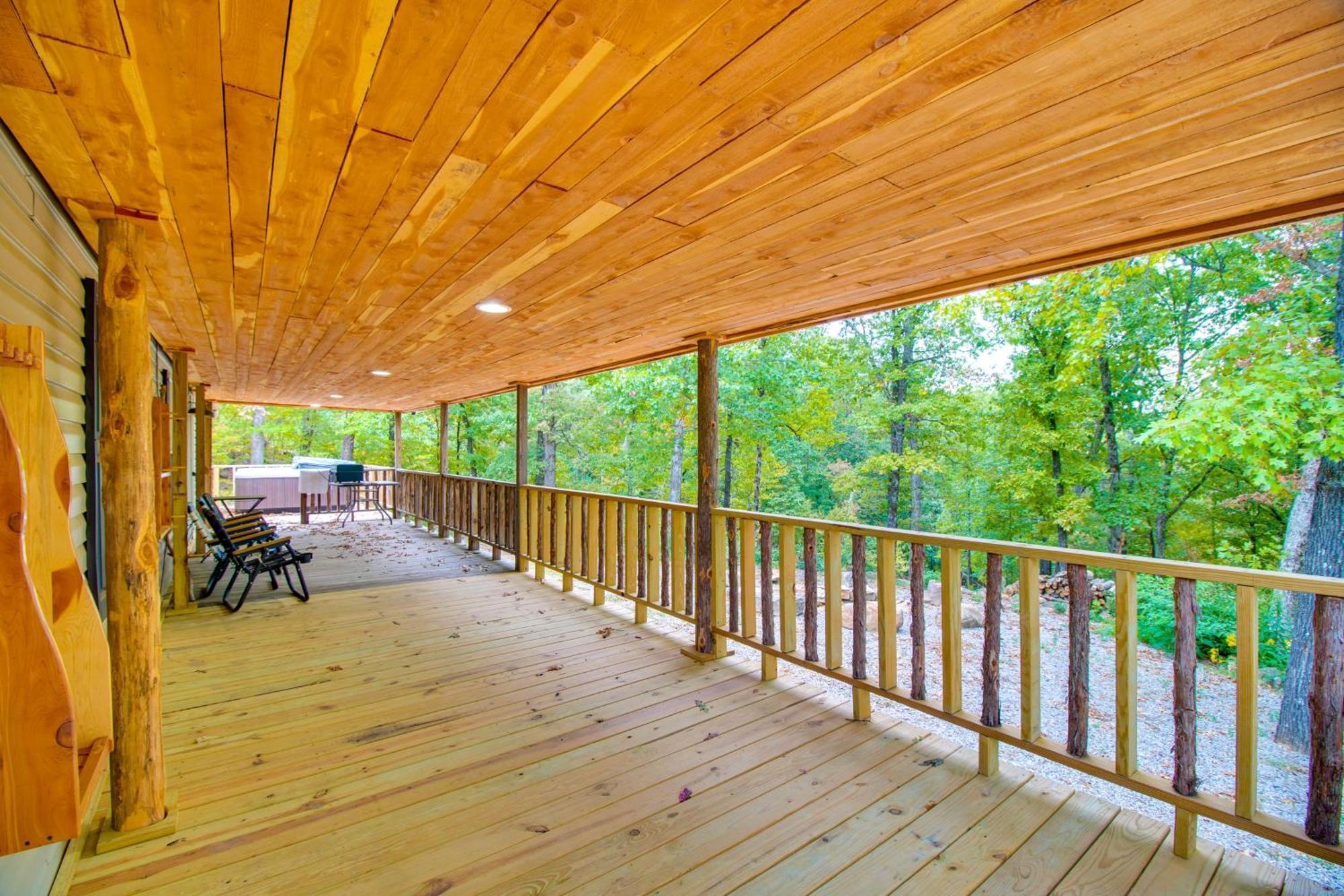 Ozark Mountain Cabin Rental On 300-Acre Ranch Экстерьер фото